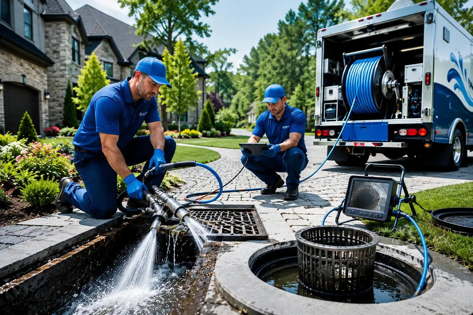 Local outdoor drain cleaning professionals in Charter Oak, IA